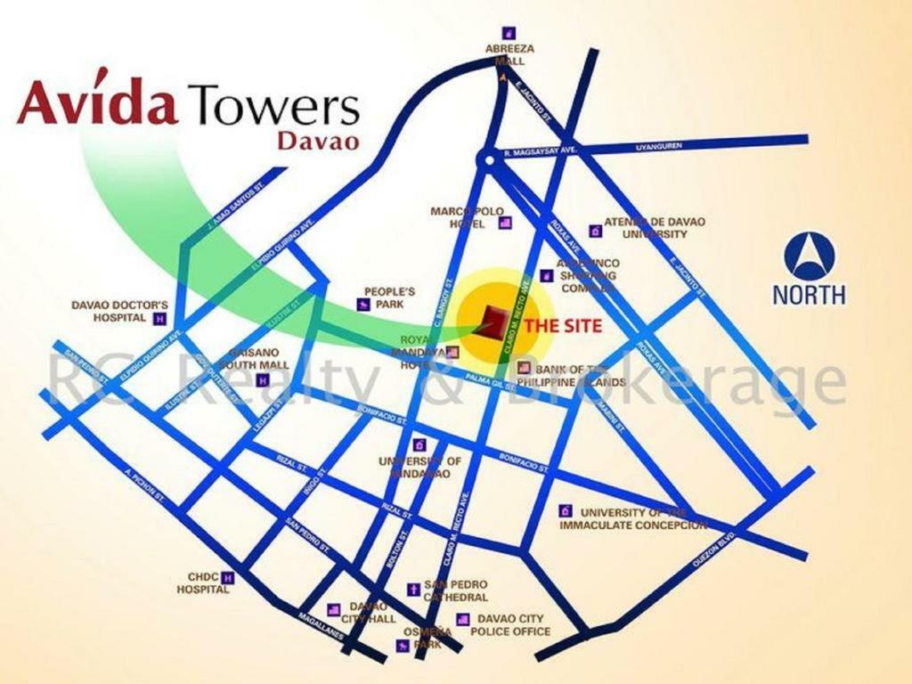 Nice Corner Ayala 1 Bedroom Condo At Heart Of Davao City With Hi Speed Wi Fi Internet Bagian luar foto